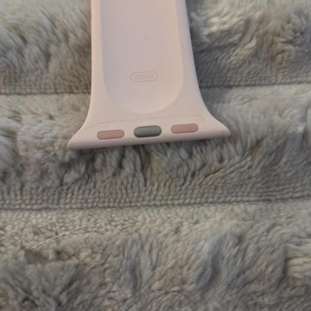 Genuine Apple Watch Sport Band 40mm Pink Sand OEM Complete Set S/M M/L 38mm 41mm